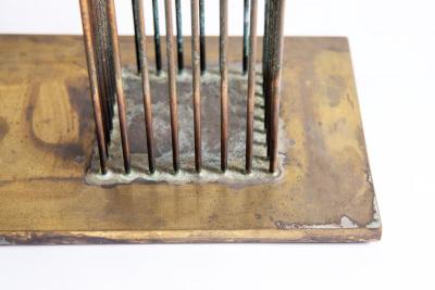 Val Bertoia Large Val Bertoia Sonambient Sculpture Titled 2 Walking Squares for Sounds 