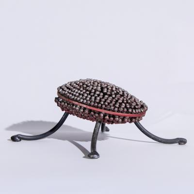 Val Bertoia Val Bertoia Mid Century Aluminum Racing Tortoise Sculpture