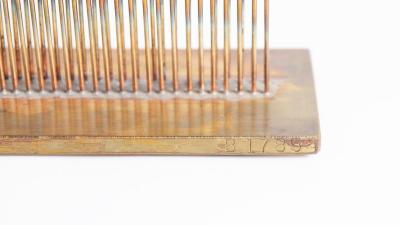 Val Bertoia Val Bertoia Sonambient Kinetic Sculpture Titled Sound of V in Bronze
