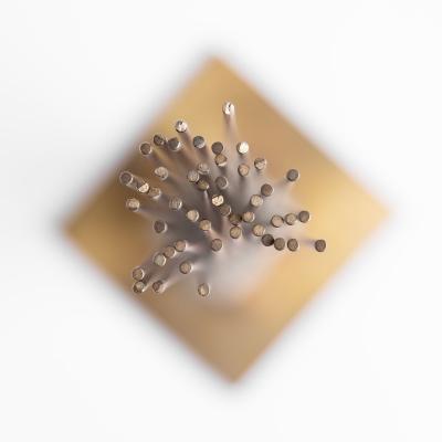 Val Bertoia Val Bertoia Sonambient Sound Sculpture Titled Sounds Like a Tall Tower 