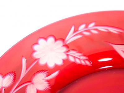 Val Saint Lambert Tableware Dessert Plate Service