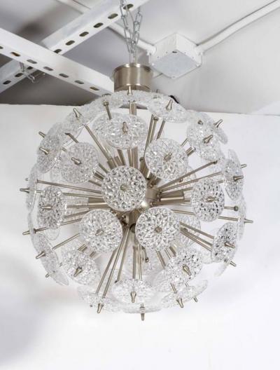 Val St Lambert Val St Lambert Sputnik Chandelier 1 of 2