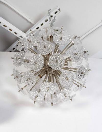 Val St Lambert Val St Lambert Sputnik Chandelier 1 of 2