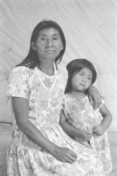 Valdir Cruz Makuxi Mother and Daughter