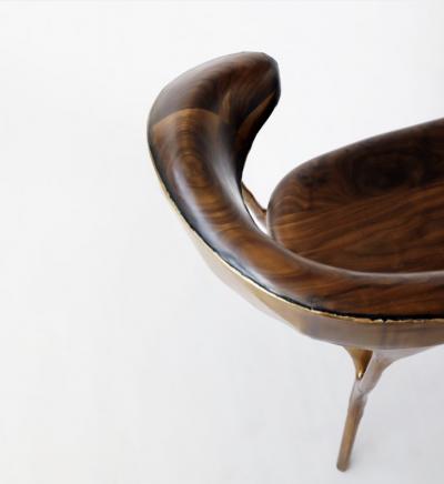 Valentin Loellmann Brass Bench by Valentin Loellmann