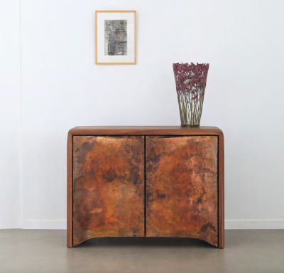 Valentin Loellmann Copper Small Credenza by Valentin Loellmann Limited Edition