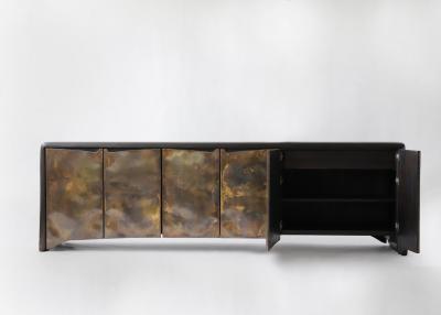 Valentin Loellmann Light Brass Credenza by Valentin Loellmann Unique Piece