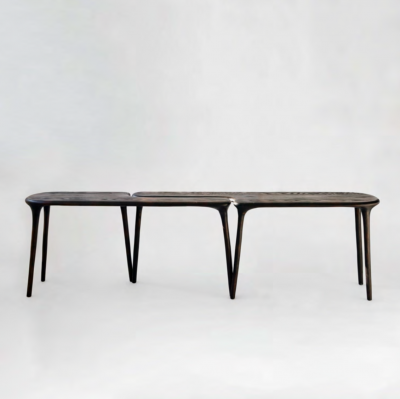 Valentin Loellmann One Piece Pair of Consoles by Valentine Loellmann