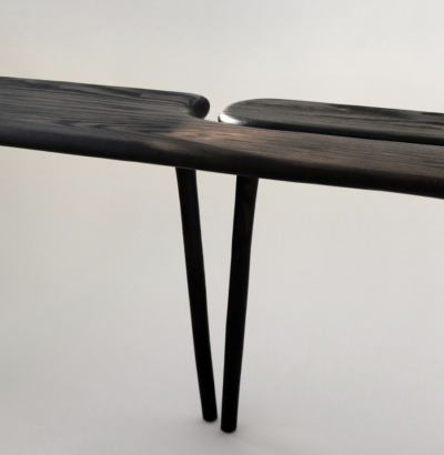 Valentin Loellmann One Piece Pair of Consoles by Valentine Loellmann