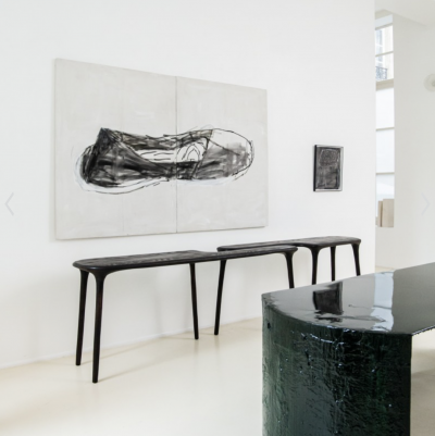 Valentin Loellmann One Piece Pair of Consoles by Valentine Loellmann