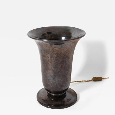 Vallauris large basin lamp 1940s 