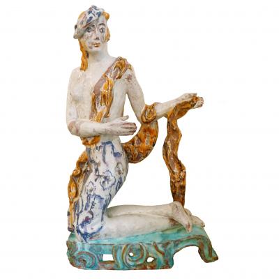 Vally Wieserlthier Huge Vally Wieselthier Wiener Werkst tte Ceramic Figure