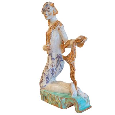 Vally Wieserlthier Huge Vally Wieselthier Wiener Werkst tte Ceramic Figure