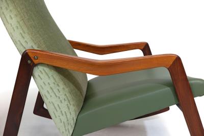 Vamo S nderborg Mid century Vamo Sonderborg Danish Teak Rocking Chair