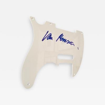 Van Morrison Telecaster Pickguard Autographed by Van Morrison