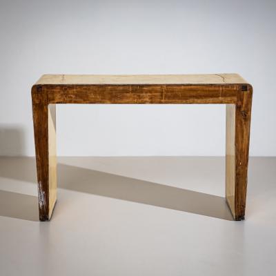 Vanity Console with Mirrored Front Italy 1950s