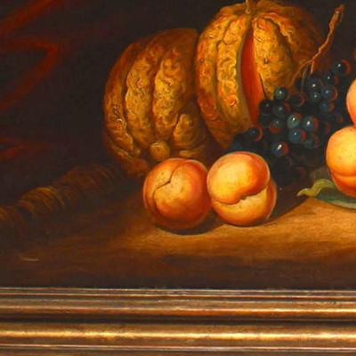 Vase and Fruit Still Life