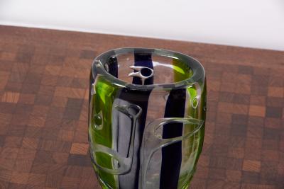 Vase by Vicke Lindstrand for Kosta Glasbruk 1960s Sweden