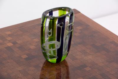 Vase by Vicke Lindstrand for Kosta Glasbruk 1960s Sweden