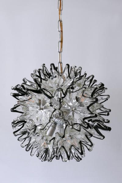 VeArt Mid Century Modern Chandelier or Pendant Lamp Dandelion by VeArt 1960s Italy