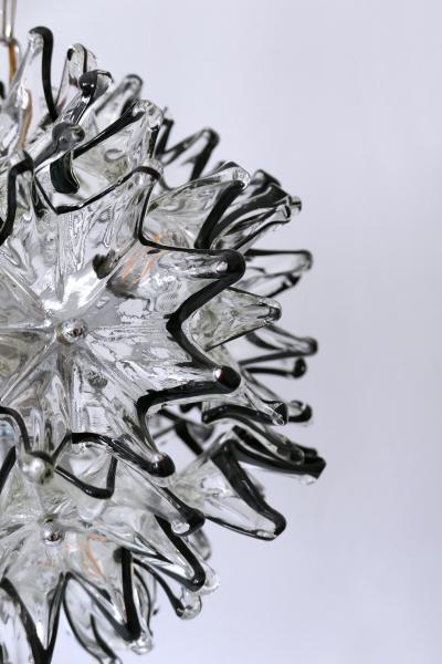 VeArt Mid Century Modern Chandelier or Pendant Lamp Dandelion by VeArt 1960s Italy