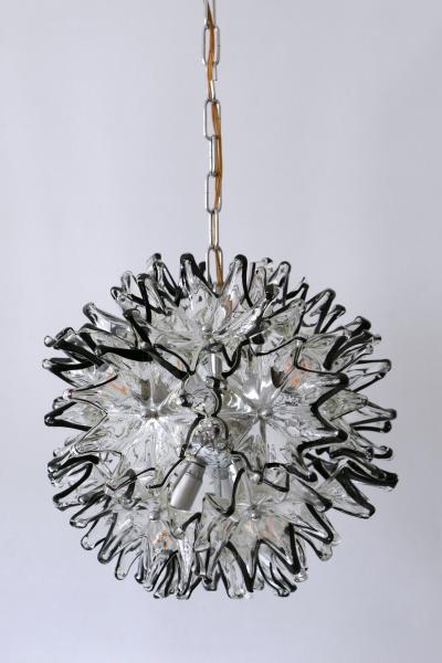VeArt Mid Century Modern Chandelier or Pendant Lamp Dandelion by VeArt 1960s Italy