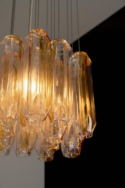 VeArt Murano Glass Quadrifoglio Pendant by VeArt 1970s