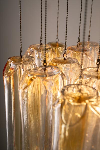 VeArt Murano Glass Quadrifoglio Pendant by VeArt 1970s