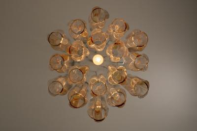 VeArt Murano Glass Quadrifoglio Pendant by VeArt 1970s