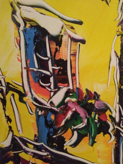 Vena Grebenshikov Acrylic on Canvas Painting Unframed