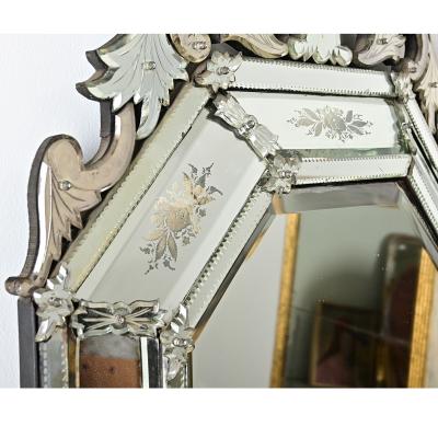 Venetian 19th Century Mirror
