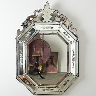 Venetian 19th Century Mirror