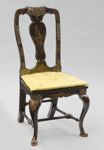 Venetian Antique Chinoiserie Side Chair