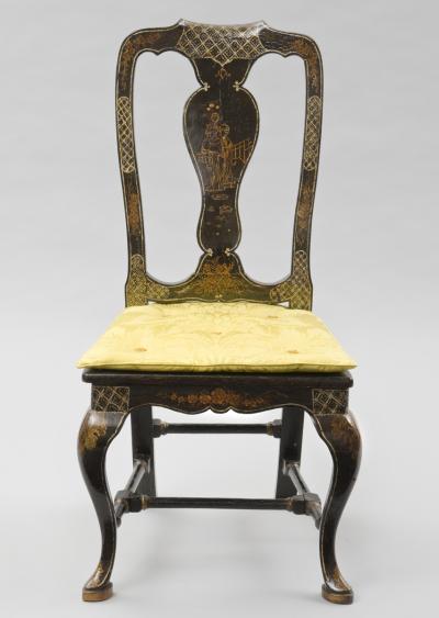 Venetian Antique Chinoiserie Side Chair
