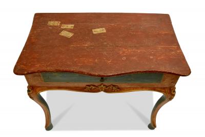 Venetian Console Game Table