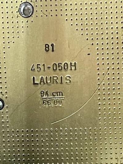 Venetian Etched Glass Tall Case Grandfather Clock Giltwood Tempus Fugit