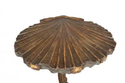 Venetian Gilded And Painted Grotto Table