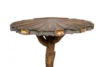 Venetian Gilded And Painted Grotto Table