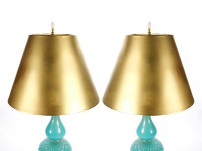 Venetian Italian Barovier Torso Hand Made Mouth Blown Murano Glass Table Lamp