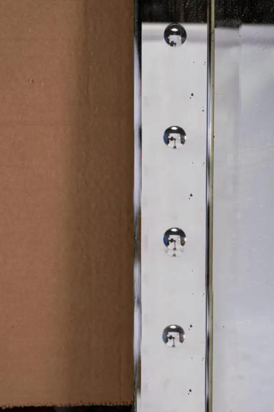 Venetian Mirror with Bubble Detail