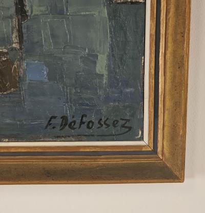 Venetian Scene by Alfred Defossez circa 1957