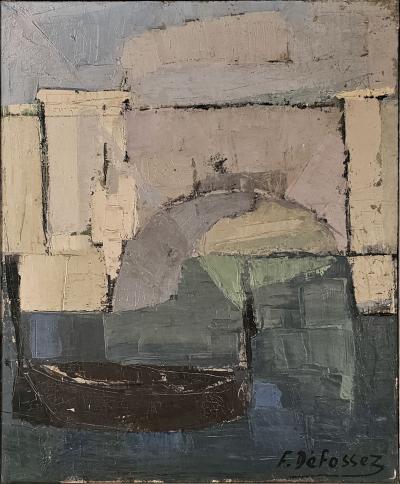 Venetian Scene by Alfred Defossez circa 1957