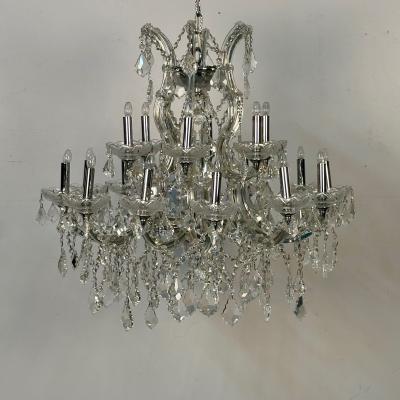 Venetian Style Crystal Chandelier 19 Light