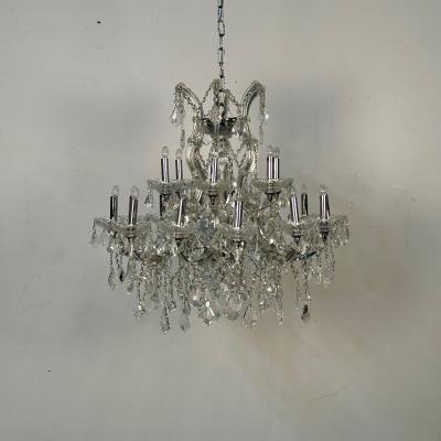 Venetian Style Crystal Chandelier 19 Light