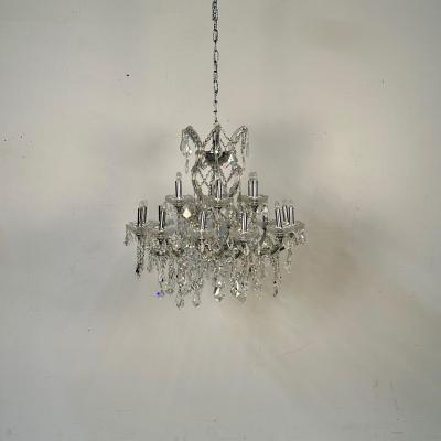 Venetian Style Crystal Chandelier 19 Light