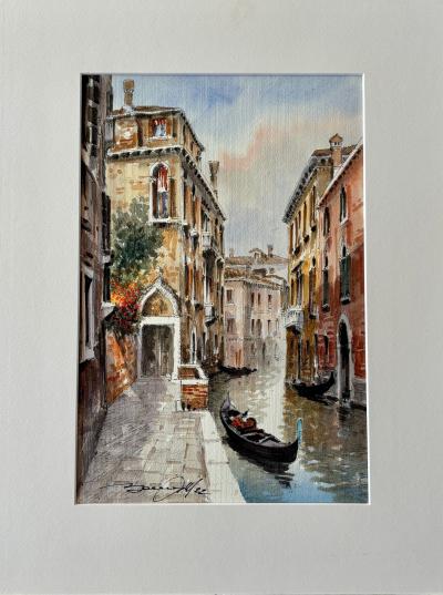 Venetian Watercolor Painting