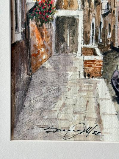 Venetian Watercolor Painting