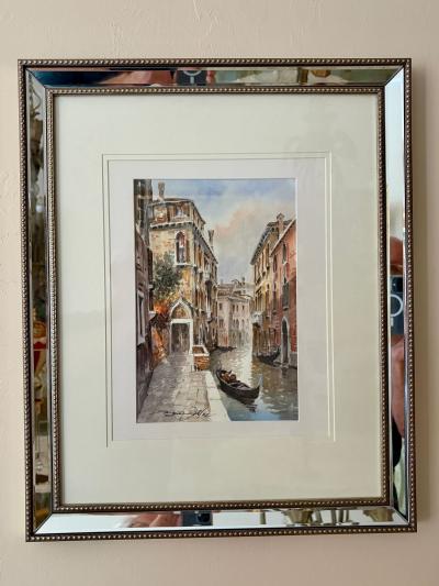 Venetian Watercolor Painting