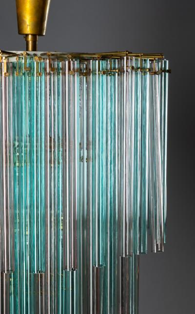 Venini Manufacture Glass chandelier by Venini Murano Italy 1964
