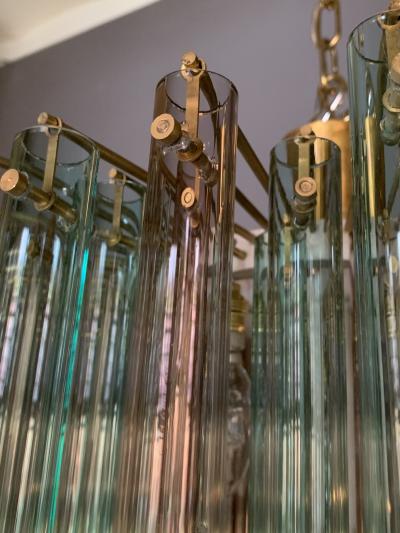 Venini Manufacture Glass chandelier by Venini Murano Italy 1964